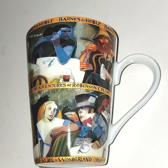 BARNES & NOBLE CLASSIC BOOKS UNFORGETTABLE CHARACTERS COFFEE MUG - Picture 11 of 12
